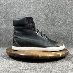 Timberland Glastonbury Women’s Size 9 Black Metallic Leather Outdoor Ankle Boots